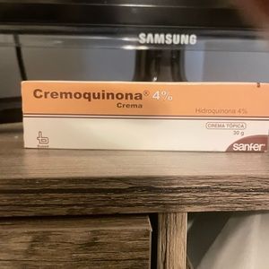 Bleaching cream for stubborn dark spots